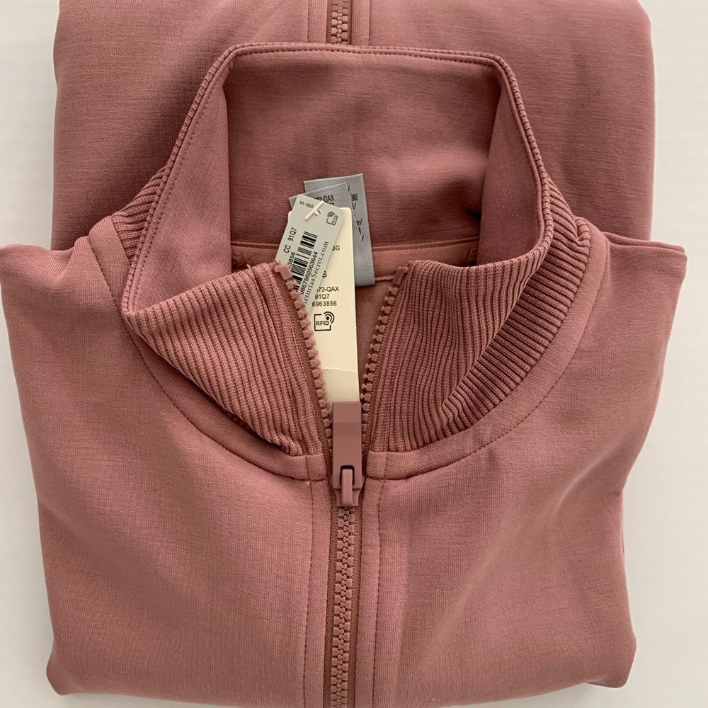 Victoria’s Secret VSX Featherweight Knit Slim Full-Zip Jacket XS - Picture 11 of 13